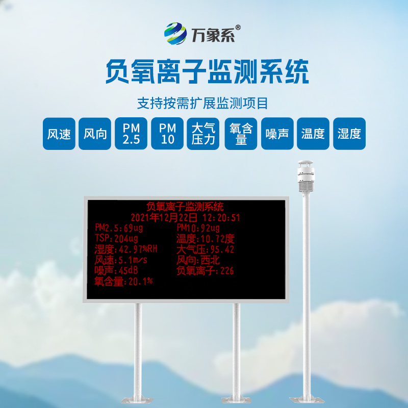 ??大氣負氧離子監(jiān)測系統(tǒng)：空氣質(zhì)量的“活力檢測師”