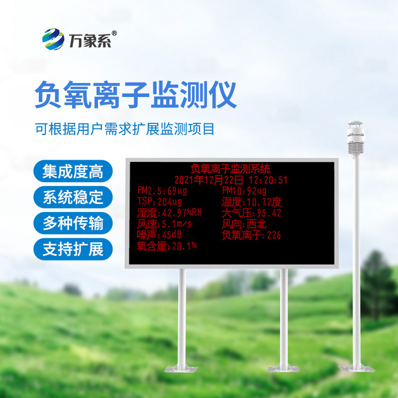 ??空氣負(fù)氧離子監(jiān)測站讓好空氣看得見