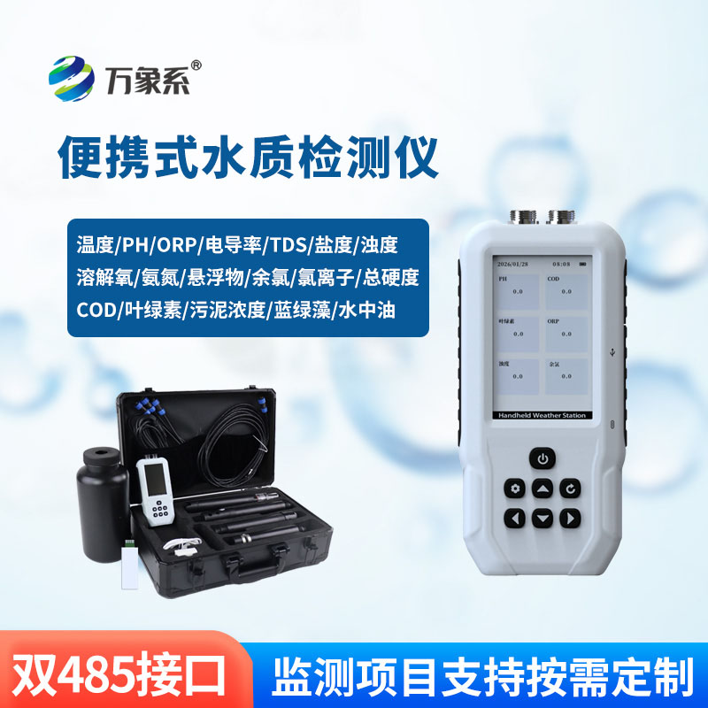 一儀測多項！手持多參數水質檢測儀，讓水質監測更簡單